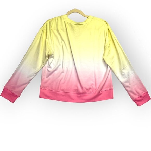 NWT Jenni Intimates Ombre Tie Dye Loungewear Sweatshirt Size S - Picture 5 of 5